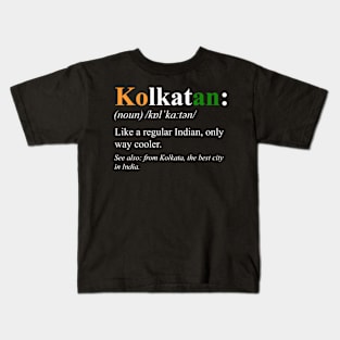 Indian Kolkata Kolkatan Kids T-Shirt